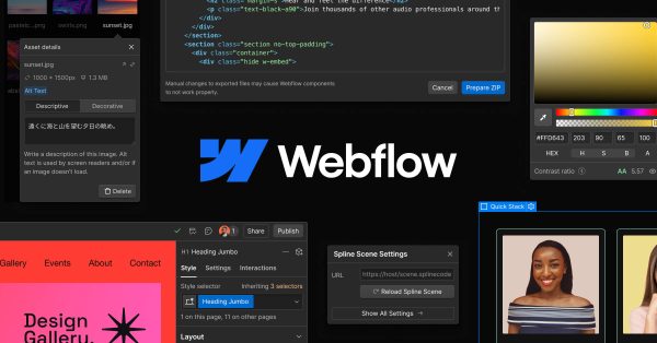 Create an awesome webflow website